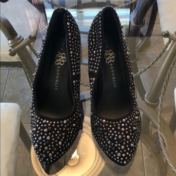 rock and republic studded heels